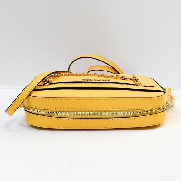 Michael Kors Jet Set Item East West Chain Shoulder Crossbody Bag Daffodil - Picture 6 of 12